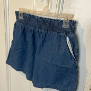 NWOT high waisted jean shorts (stretchy)